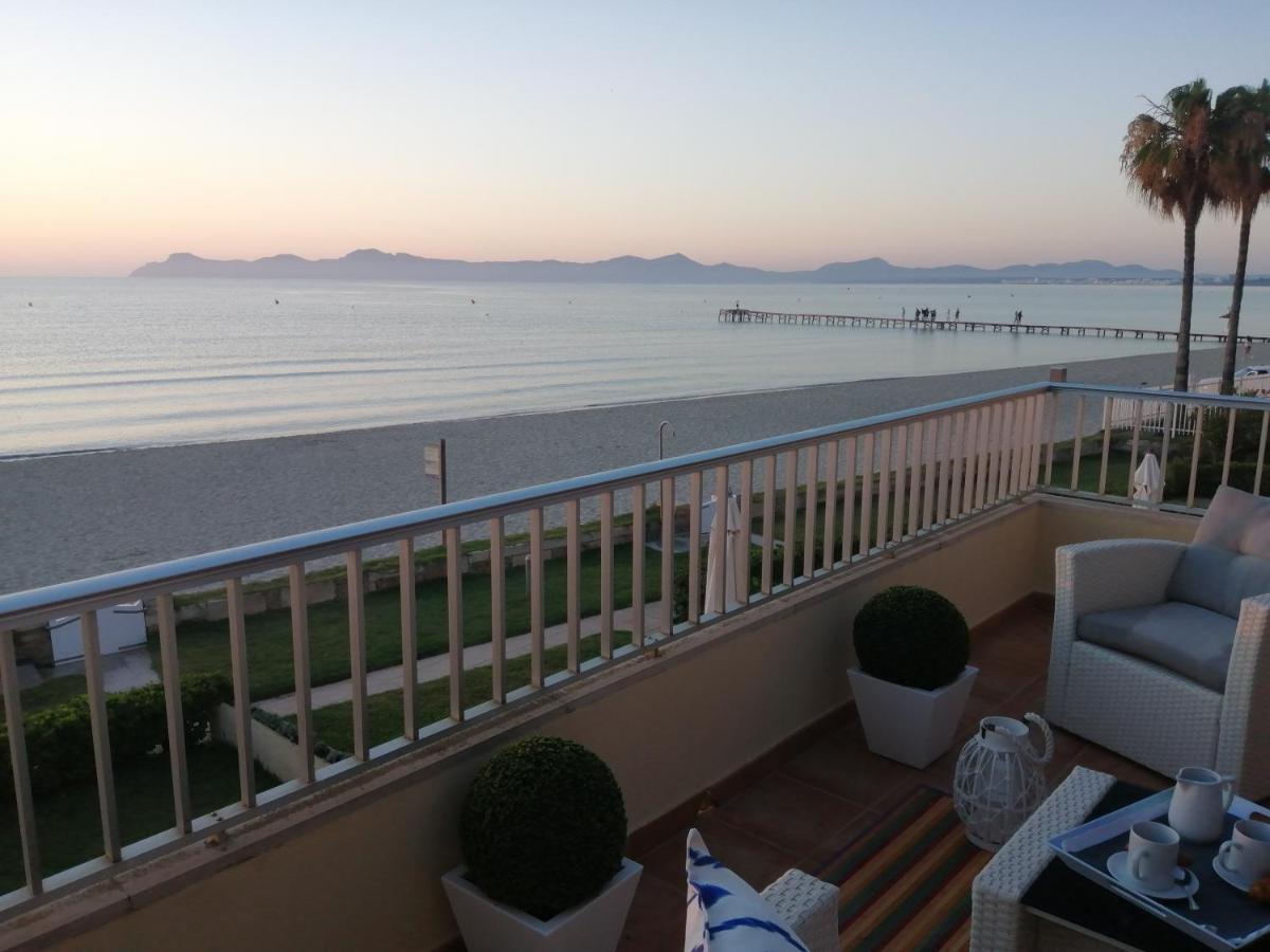 Апартаменти Apt Playa De Muro Ca N Ines - 1ª Linea De Playa Port de Alcudia  Екстер'єр фото